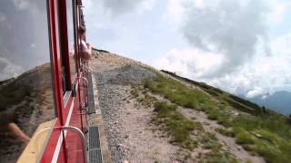 Сlimbing the Schafberg mountain on the train [upl. by Asela169]