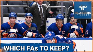 Which Potential Free Agents Should the New York Islanders Bring Back and Who Should Be Let Go [upl. by Khichabia]