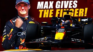 Hülkenberg helps Verstappen to pole Who was the middle finger aimed at [upl. by Nalyt872]