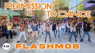 KPOP IN PUBLIC AUSTRALIA BTS방탄소년단  PERMISSION TO DANCE 1TAKE FLASHMOB DANCE COVER [upl. by Anestassia]