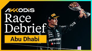 Securing P2 in the Constructors  2023 Abu Dhabi GP F1 Akkodis Race Debrief [upl. by Maillil]