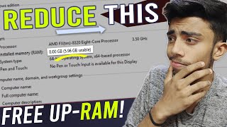 How to Free Up System Unwanted RAM Uses Optimize Ram For Best Performance [upl. by Lapides]