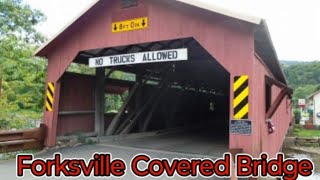 Forksville Covered Bridge  Covered Bridges of Pennsylvania [upl. by Okuy]