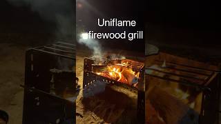 ユニフレーム焚き火台 Uniflame firewood grill campgear shorts shortvideo [upl. by Aicenet154]