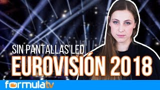 Los representantes de Eurovisión 2018 opinan acerca de que no haya LED [upl. by Estey745]