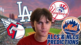 MLB ALCS amp NLCS PREDICTIONS [upl. by Sitoeht974]