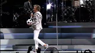 ROD STEWART Hot Legs ⭐ LIVE In Concert [upl. by Telford]