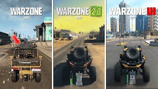 Warzone Vs Warzone 2 Vs Warzone 3  ULTIMATE COMPARISON [upl. by Mensch]