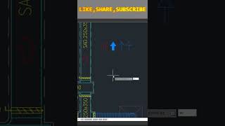 AutoCAD Direction Arrow shorts autocad hvac [upl. by Siddra]