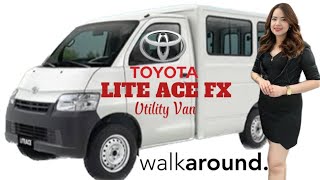 2023 ALL NEW TOYOTA LITE ACE FX  UTILITY VAN  REVIEW II WALKAROUND II KAR JEM AUTO toyota [upl. by Lenard]