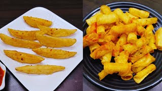 Crispy Potato Wedges Recipe Masala Fries PotatoHow To Make Potato Wedges [upl. by Eimmac]