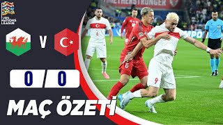 Galler  Türkiye  00  Maç özeti  UEFA Uluslar Ligi 202425  türkiye galler özet [upl. by Eilak]