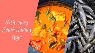 fish curry south Indian style  fish curry in coconut milk  मछली करी स्वादिष्ट बनाने के लिए आसान है [upl. by Nodnyl]