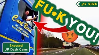 Compilation 17  2024  Exposed UK Dash Cams  Crashes Poor Drivers amp Road Rage [upl. by Rodge]