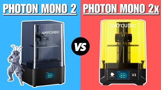 Anycubic Photon Mono 2 vs Anycubic Photon Mono x2  Which One Is Better Specs Comparison [upl. by Novat]