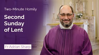 Second Sunday of Lent  TwoMinute Homily Fr Adrian Sharp [upl. by Sontag657]