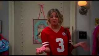 S07E04 TBBT  Leonard dont want to go and watch Football with Penny [upl. by Atsirhc518]