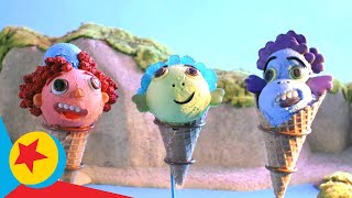 LucaInspired Gelato Art  Pixar [upl. by Jacki485]