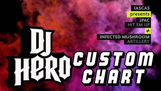 DJ Hero Custom  Hit Em Up vs Artillery [upl. by Helbonia]