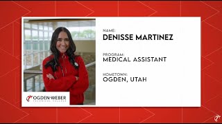 Healthcare Programs  Medical Assistant Student Denisse [upl. by Eitsirc]