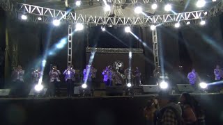 Banda La Interactiva en vivo fiestas patronales Tecualtitán 2018 [upl. by Sigismond837]