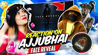 AJJUBHAI FACE REVEAL😱 REACTION ON AJJU BHAI FACE REVEAL🥵  TotalGaming093  BINDASS LAILA [upl. by Cy]