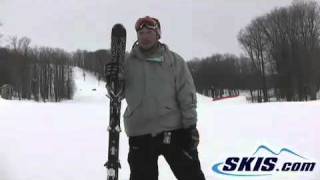 2011 Salomon XWing Tornado TI Powerline Skis Review from skiscom [upl. by Nosemaj102]