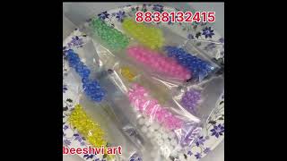 Beads combo offer material sale video beadscharms beeshviart wholesale [upl. by Ahab]