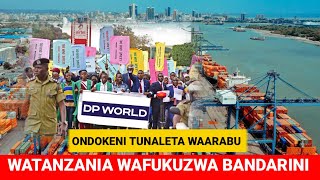 KIMENUKA DP WORLD YAWAFUKUZA WAFANYAKAZI WATANZANIA BANDARINI INALETA WAARABU WA DUBAI [upl. by Aelsel]