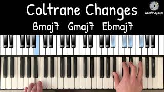 John Coltrane quotGiant Stepsquot is actually just 3 chords [upl. by Philender]