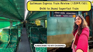 Inside the Gatimaan Express Train Delhi to Jhansi Full Journey [upl. by Glennon]