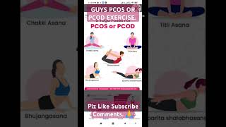 PCOS OR PCOD EXERCISE TO LOSE WEIGHT AT HOME [upl. by Neerihs]