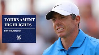 Rory McIlroy Extended Tournament Highlights  2024 PGA Championship [upl. by Niloc]