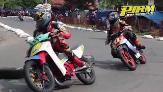 Duel F1ZR vs RG Sport di kelas Underbone 2tak 125 Tune Up Road Race Gadhuro Slawi 2017 [upl. by Nnaillij484]