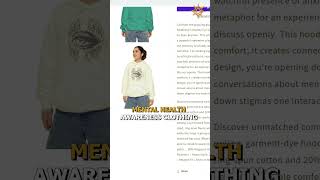 Check Out Our Clothing for Mental Health Awareness mentalhealth shorts [upl. by Adyht694]