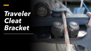 Brackets for Mainsheet Travler [upl. by Gorton]