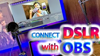 How to Connect DSLR with OBS using CABLETIME 4k Video Capture [upl. by Moss]