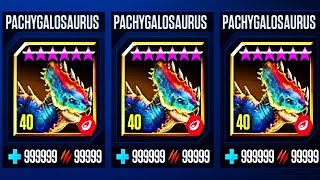 NEW PACHYGALOSAURUS STAT BUFF JURASSIC WORLD [upl. by Netfa322]