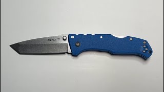 COLD STEEL PRO LITE TANTO BLUE [upl. by Anair]