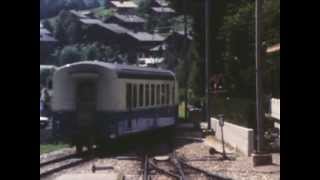 Montreux Oberland Bernois MOB en 1996 [upl. by Aneerhs]