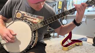 OME Phoenix Archtop Banjo  FOR SALE  Turtle Hill Banjo Co [upl. by Tavish]