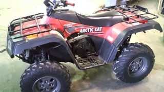 LOT 1591A 2003 Arctic Cat 400 4X4 FIS Running 230 Miles on it [upl. by Ylicic448]