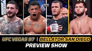 UFC Vegas 97 Burns vs Brady LIVE Preview Show  Bellator San Diego  MMA Fighting [upl. by Old]