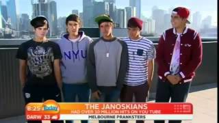 The Janoskians on the Today Show [upl. by Orel]