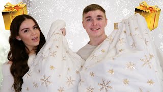 Huge Luxury CHRISTMAS GIFT SWAP With My Boyfriend NO BUDGET Opening Our CHRISTMAS PRESENTS [upl. by Alage]