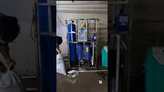 500 LPH RO Plant Installation VIDEO of Commercial Ro Water Purifier System [upl. by Aznaed]