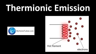 Thermionic Emission  Electronics [upl. by Atoked]