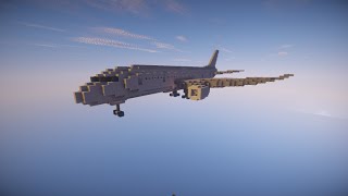 Minecraft Boeing 787 WITH DOWNLOAD [upl. by Naeloj]