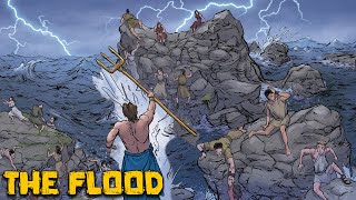 The Great Flood of Greek Mythology  Greek Mythology in Comics  See U in History [upl. by Mages]