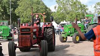 Tractors parade after Historic Tractor Show Panningen 2023 organized by HMT KLEP [upl. by Sorkin]